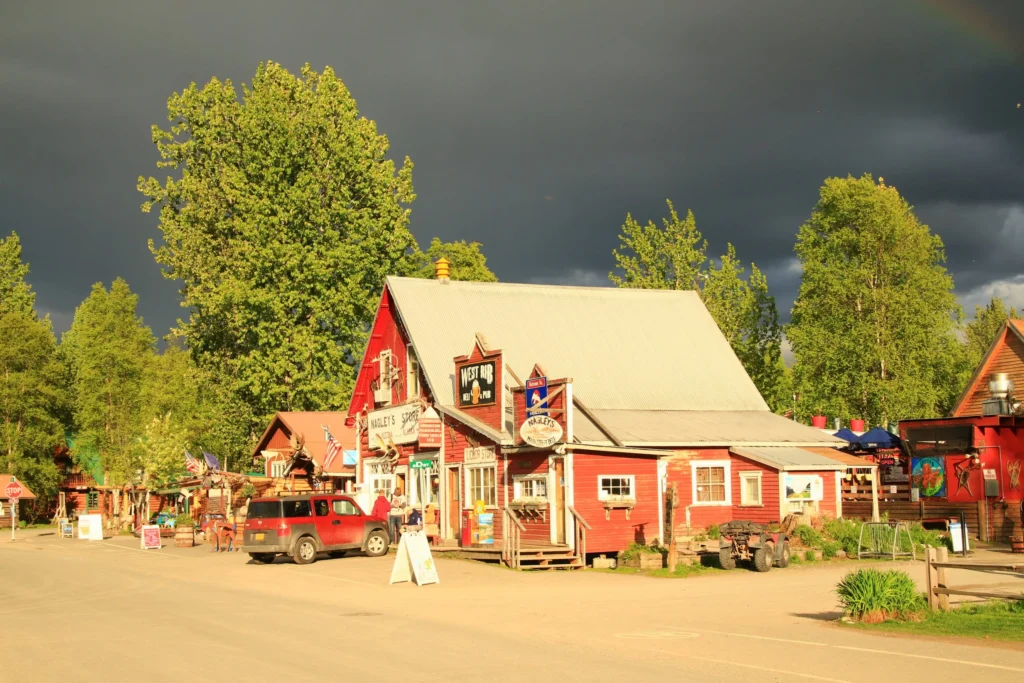 Talkeetna – miasteczko wypadowe na Denali, Alaska