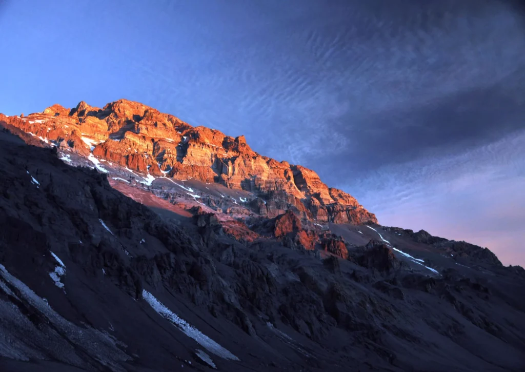 Aconcagua widok z obozu