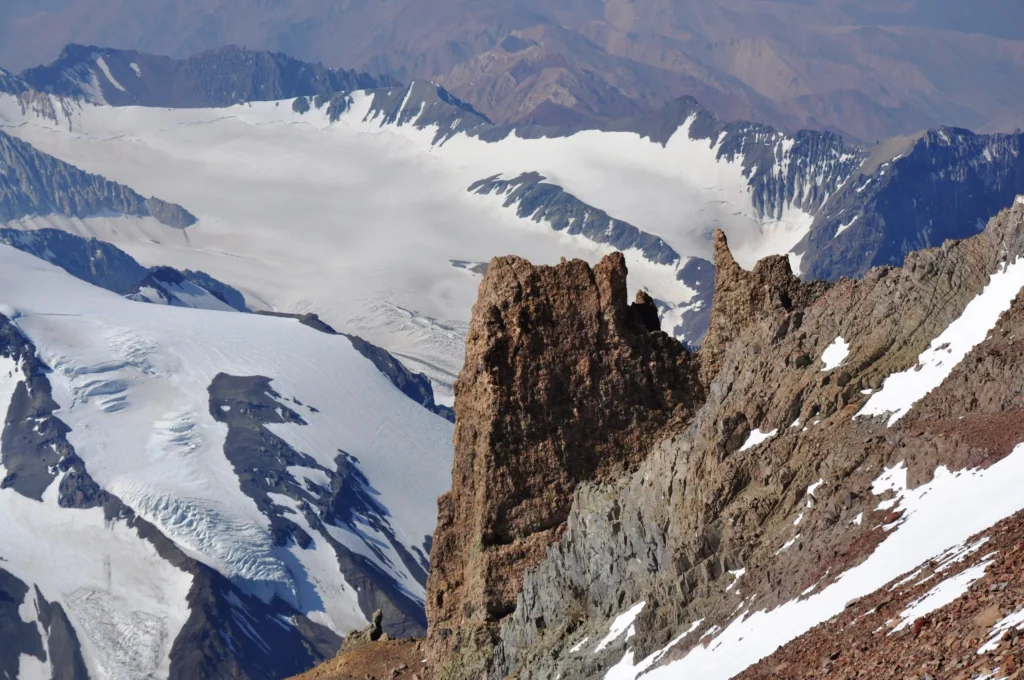 Widok z Aconcagua