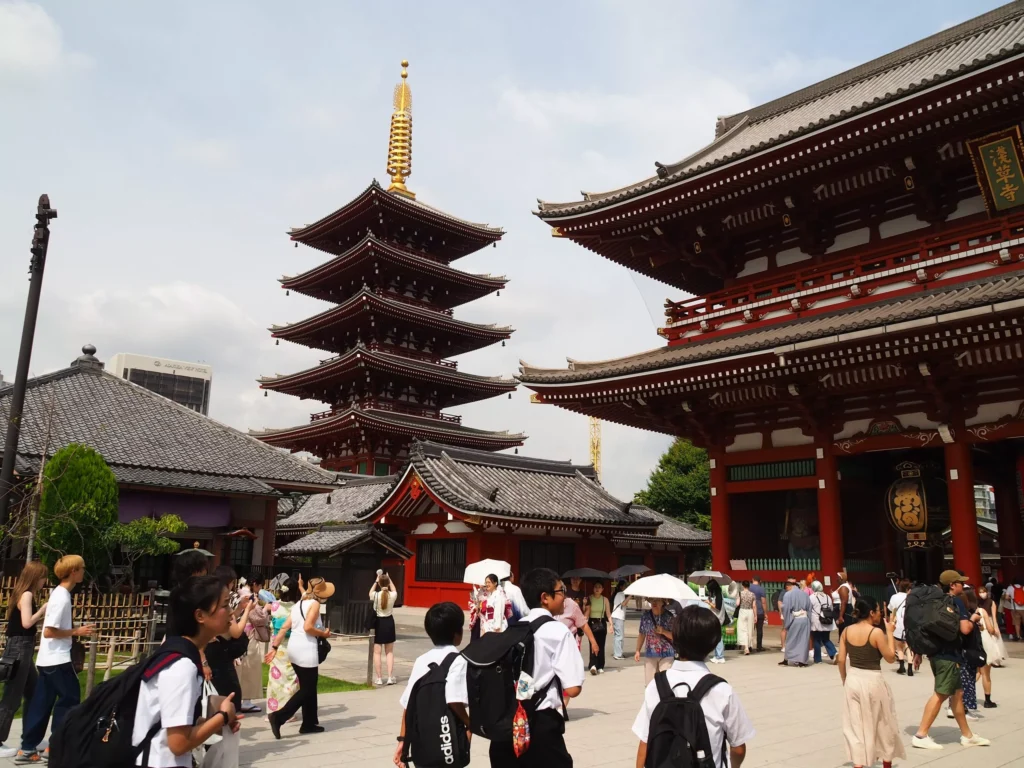 Pagoda w centrum Kioto